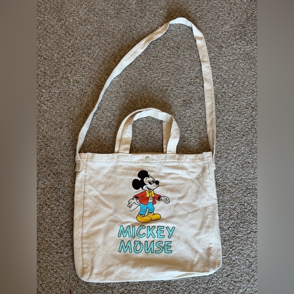 Vintage Mickey Mouse Freak’s‎ Store 2 Ways Sling / Tote Bag